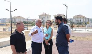 Balkan Mahallesi’ndeki park açılış için gün sayıyor