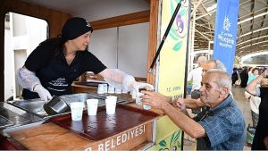 Başkan Çerçioğlu’ndan serinleten uygulama