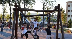 Bu parkta sağlık ve huzur bir arada