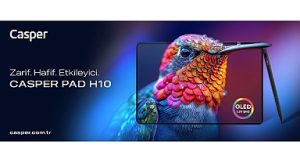 Casper’dan mobil üretkenlikte yeni dönem: OLED ekran ve ultra hafiflik – Casper PAD Tablet
