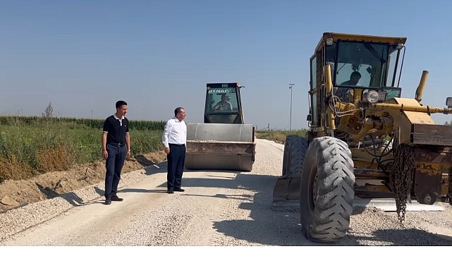 Çumra’da Ulaşım Ağı Güçleniyor 17 Kilometrelik Yol Çalışması Hızla İlerliyor