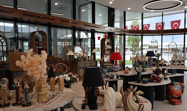 Kadın eliyle şehrin kalbinde doğan mağaza; “KOMEK Sepeti Meydan Store”