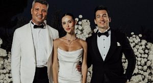 Sadettin Saran’ın kızı Lal Saran, Tolga İrdem ile Assos’ta Evlendi