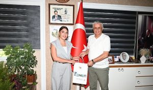 Sıla Bakır’dan Başkan Topaloğlu’na teşekkür ziyareti