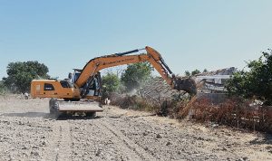 Sit alanına yapılan kaçak yapılar yıkıldı