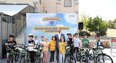 “Güle Oynaya Camiye Gel” Projesi Kapsamında Çocuklar Bisikletlerine Kavuşmaya Devam Ediyor