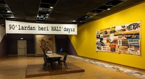 “90’lardan Beri Halı’dayız” sergisi Salt Beyoğlu’nda ziyarete açıldı.