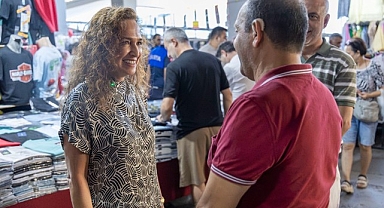 Başkan Ünsal’dan pazar yeri ziyareti