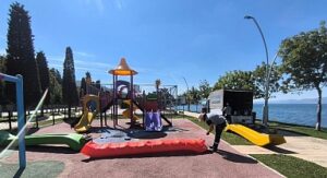 Büyükşehir’den çocuklara güvenli oyun alanları