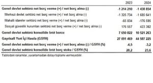 Devlet Hesapları, 2024