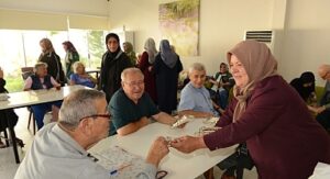 Nilüferli kadınlardan huzurevinde sıcak buluşma