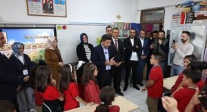 Başkan Arı’dan Sınıf Başkanı Eymen Ekinci’ye Ziyaret