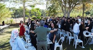 Başkan Topaloğlu öğrencilerin misafiri oldu