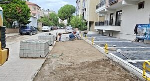 Edremit Belediyesi’nde altyapı çalışmaları devam ediyor