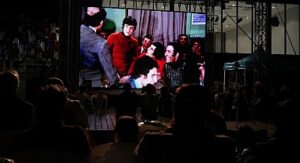 Hababam Sınıfı açık havada kahkahalarla izlendi