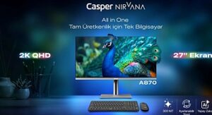 Şıklık, güç ve yapay zeka tek bir tasarımda: 2K QUAD HD ekranlı Nirvana A870