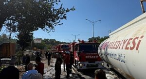 Tekirova’da korkutan yangın