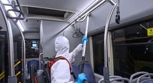 UlaşımPark otobüslerinde hijyen ön planda