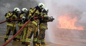 Yangın ve deprem tatbikatında o anlar yeniden yaşandı