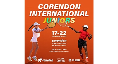 Corendon Tennis Club Kemer, kasım ayı boyunca ulusal ve uluslararası turnuvalara ev sahipliği yapıyor