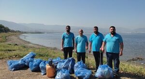 Kocaeli’de sahil temizliği Mavi Takım’dan sorulur