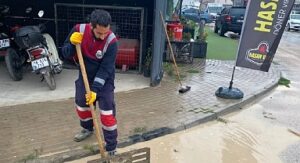 İnegöl Belediyesi’nden Rögar Temizliklerine Destek