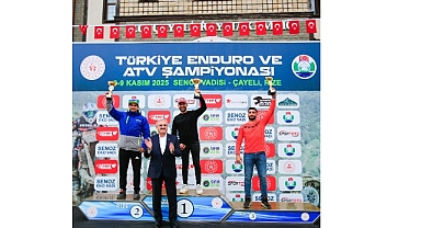 Senoz Vadisi’nde Türkiye Enduro ve ATV Şampiyonası Tamamlandı