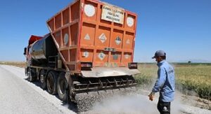 Çumra Belediyesi 600 Bin m² Asfalt Serimi Yaptı