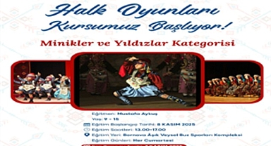 İzmirliler halk oyunları eğitimlerinde buluşuyor