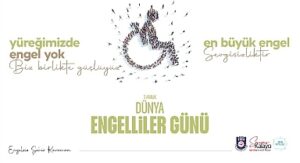 Belediye Başkanı Savaş Kalaycı’nın 3 Aralık Dünya Engelliler Günü Mesajı