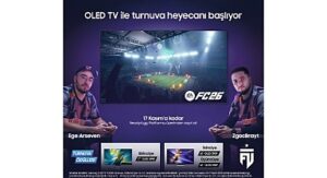 Samsung OLED TV ile turnuva heyecanı başlıyor!