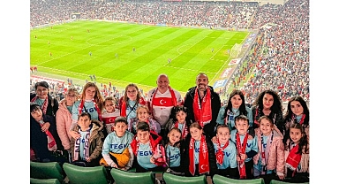 Türkiye Eğitim Gönüllüleri Vakfı (TEGV) ve Prometeon Türkiye, çocukları milli maç heyecanında buluşturdu