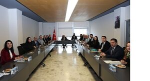 Başkan Şadi Özdemir sanayi bölgeleri temsilcileriyle bir araya geldi