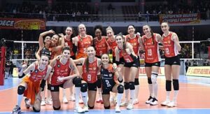 Eczacıbaşı Dynavit, Göztepe’ye set vermedi