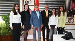 Göynük Fen Lisesi’nden Başkan Topaloğlu’na ziyaret