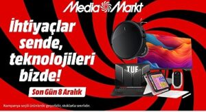 “İhtiyaçlar Sizde Teknolojileri MediaMarkt’ta” Kampanyası ile teknoloji alışverişinin tam zamanı!