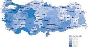 İl Bazında Gayrisafi Yurt İçi Hasıla, 2024