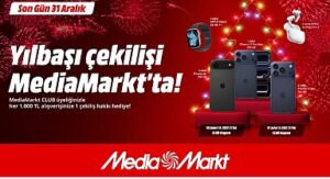 MediaMarkt’tan yeni yıla özel çekiliş kampanyası!