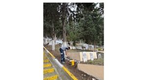 Mezarlıklarda durmaksızın çalışmaya devam