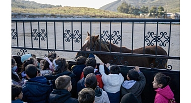 Çocuklara hayvan sevgisi kazandırılıyor