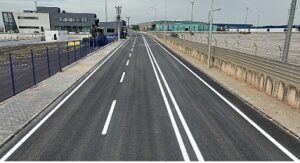 Railport’ta asfalt ve yol çizgileri tamamlandı