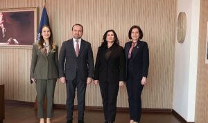 Başkan Çerçioğlu’na İl Sağlık Müdürü Şenkul, Sağlık Hizmetleri Başkanı