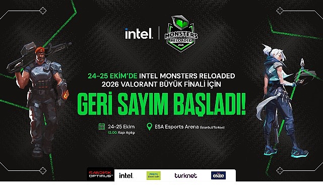 Intel Monsters Reloaded 2026 Valorant Büyük Finali İçin Geri Sayım Başladı!